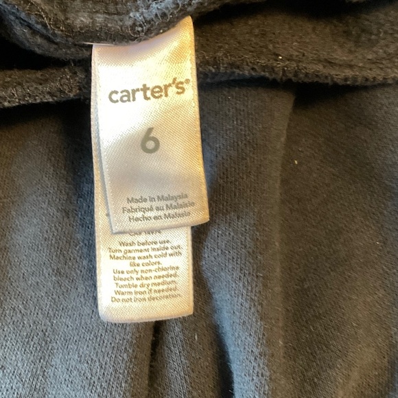 Carter's Navy Athletic Joggers for Kids - Picture 3 of 4